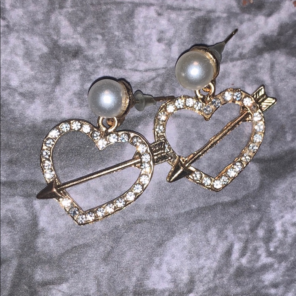 Heart earrings